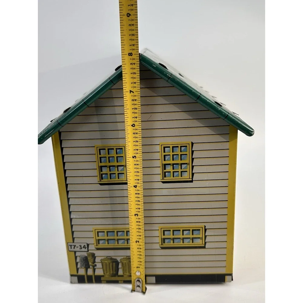 Vintage MARX T7-34 US Armed Forces‎ Training Center Tin Litho Building CO. A